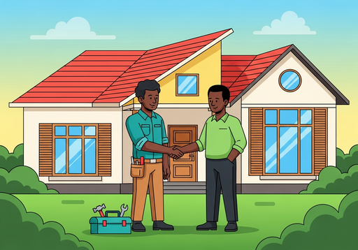 Service provider and customer